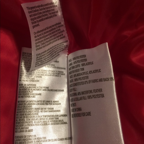 Red coat Michael Kors - Picture 7 of 8